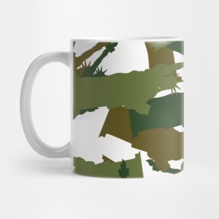 Statue Of Liberty Camouflage Design Mug